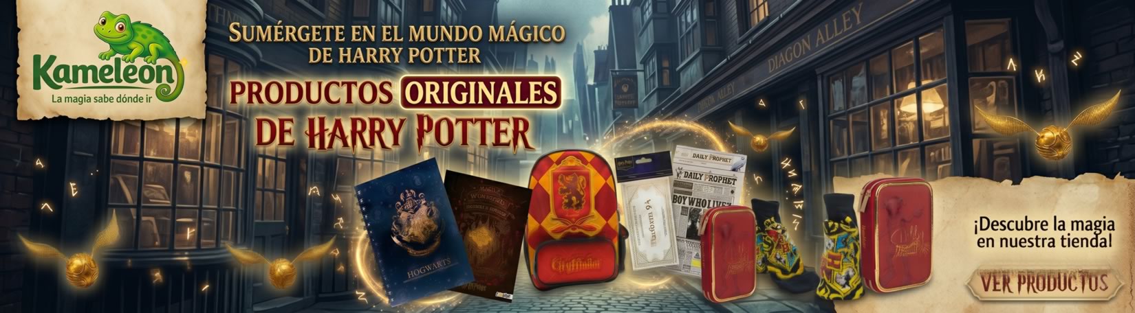 HARRY POTTER EN LA TIENDA