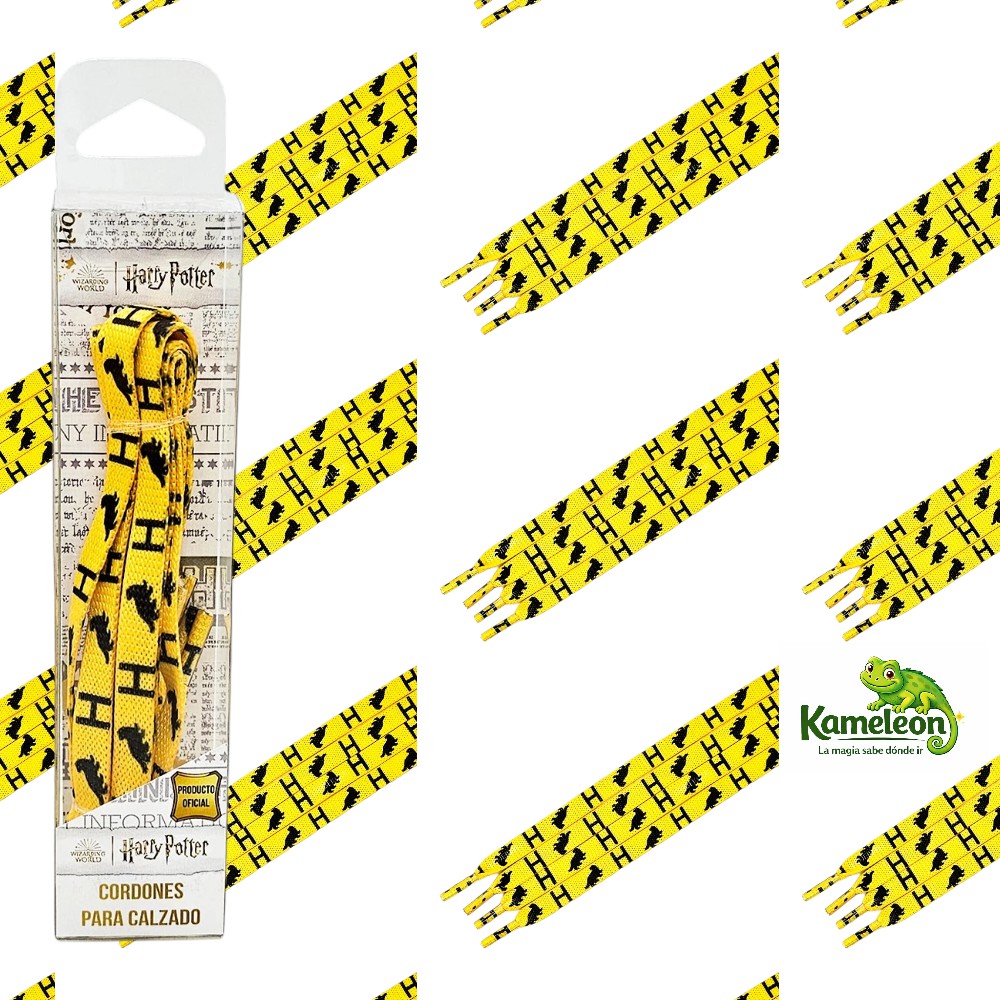 Cordones harry potter hufflepuff