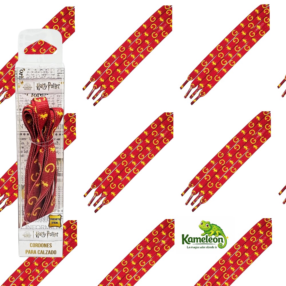 Cordones harry potter gryffindor