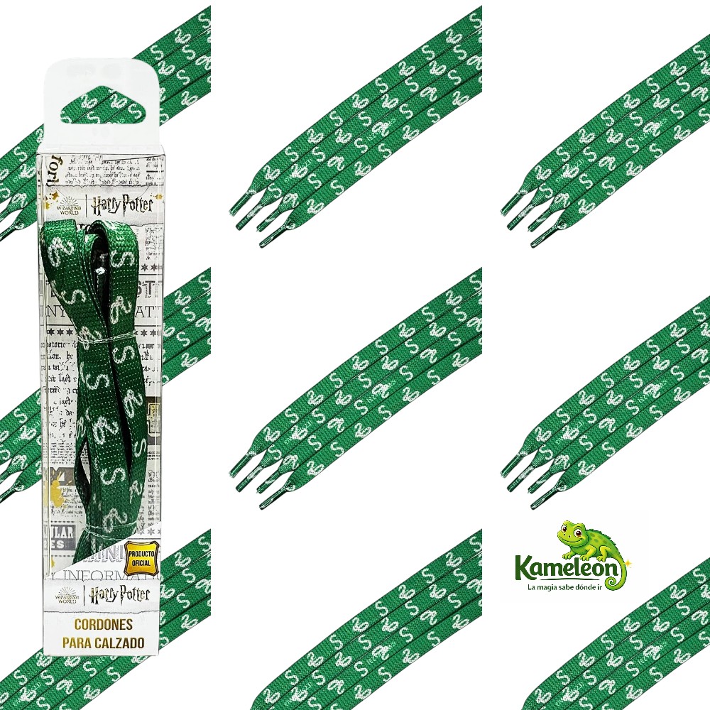 Cordones harry potter slytherin