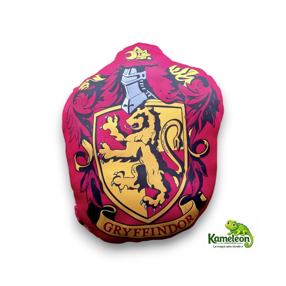 Almohadon harry potter forma gryffindor