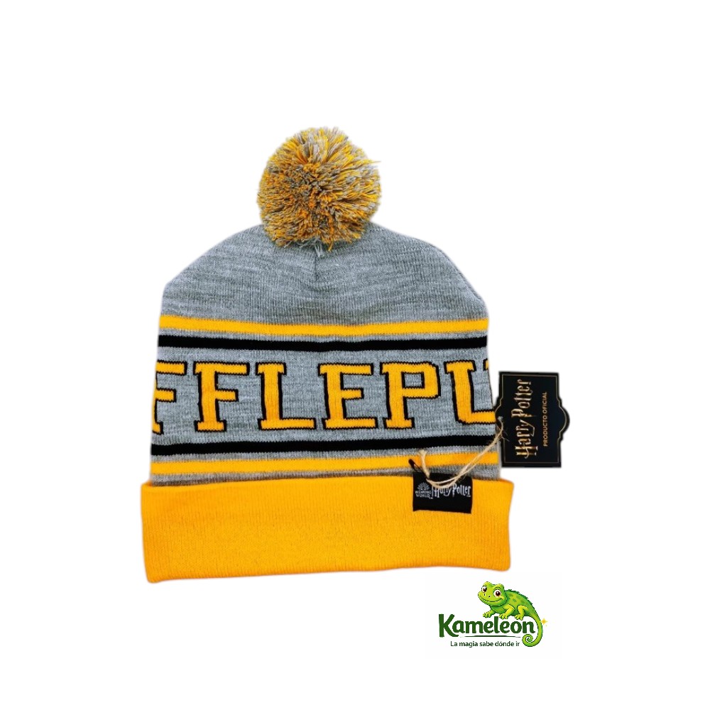 Gorro pompon harry potter hufflepuff