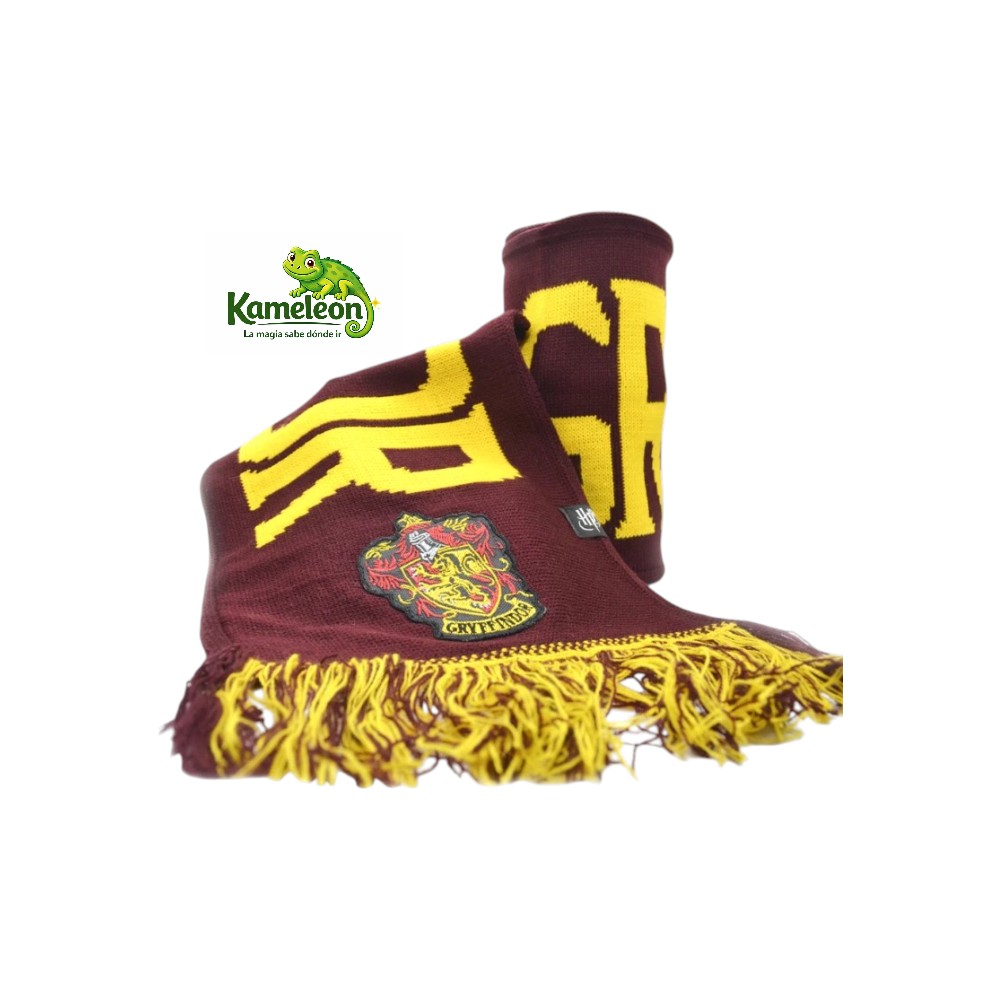 Bufanda harry potter grryffindor nombre