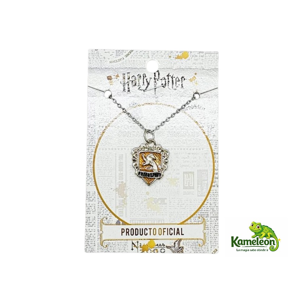 Collar harry potter escudo hufflepuf