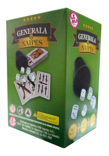 Generala + naipes