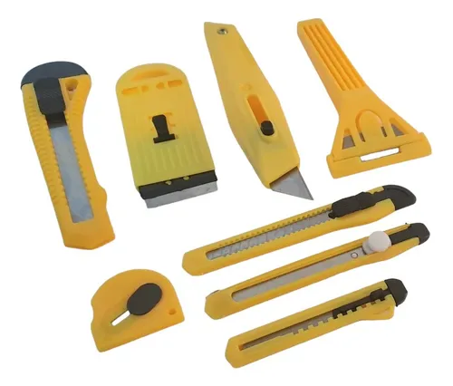 Cutter knife set 8 pcz