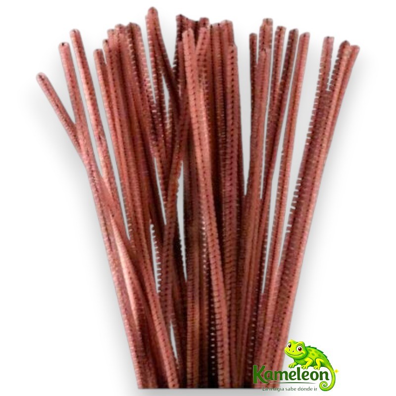 LIMPIAPIPA ASB OPACO MARRON 30CM.