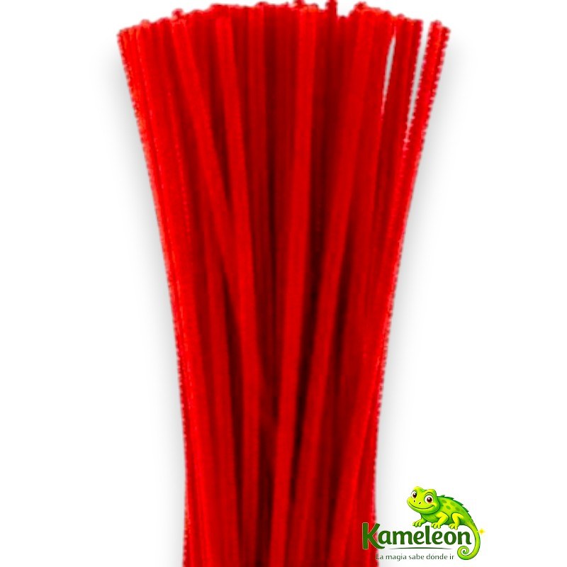LIMPIAPIPA ASB OPACO ROJO 30CM.