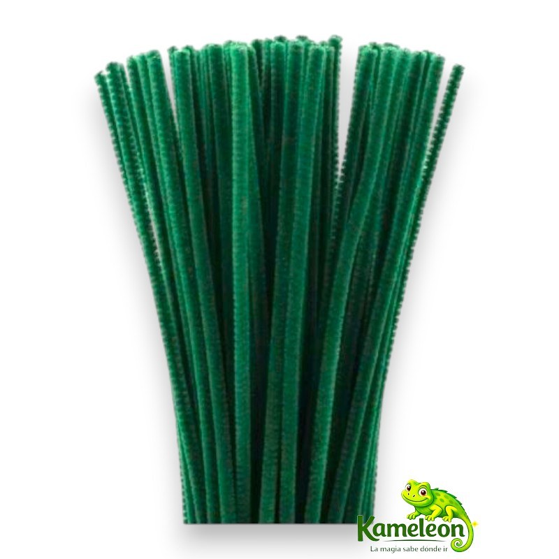 LIMPIAPIPA ASB OPACO VERDE OSCURO 30CM.