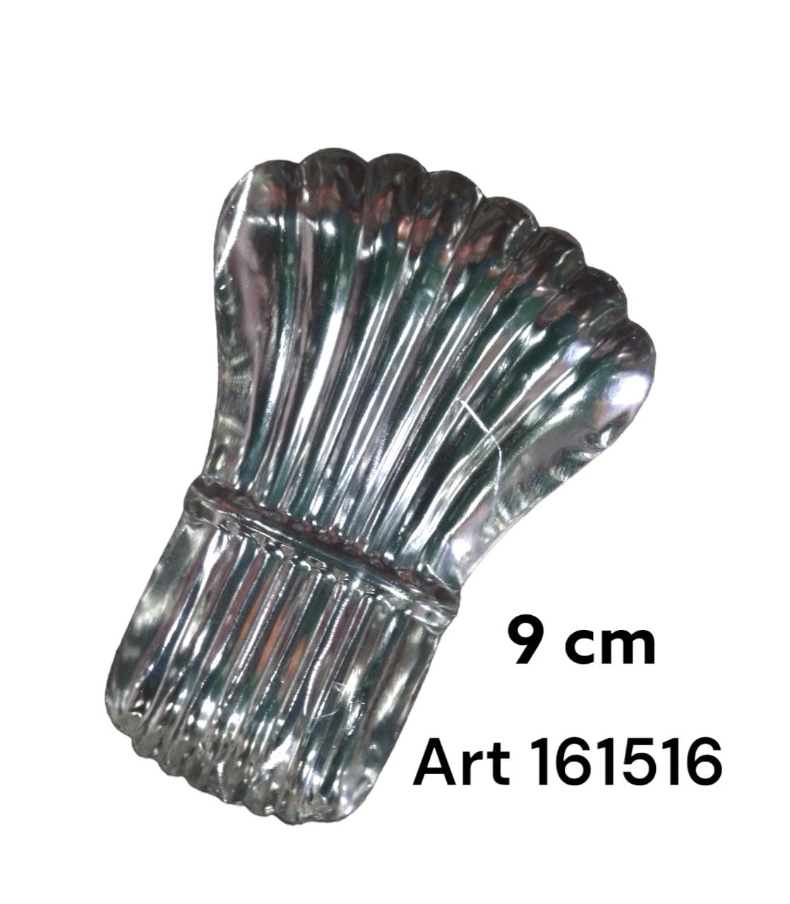 Tarteleta shell 9.5 cm  de hojalata 