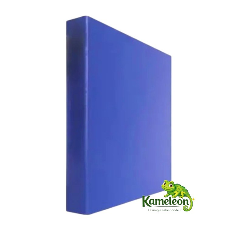 CARPETA AVIOS OFICIO FORRADA AZUL
