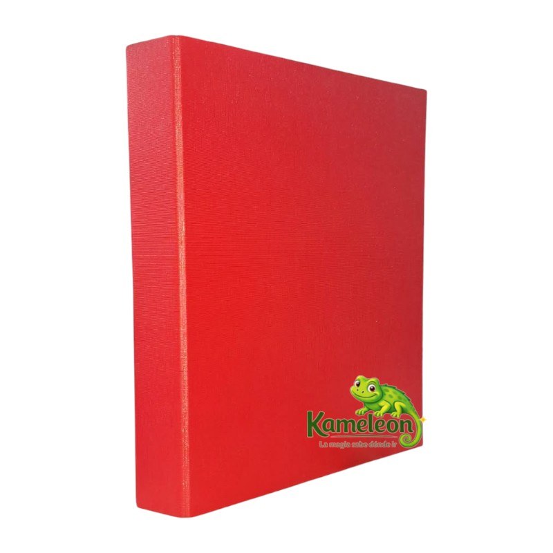 CARPETA AVIOS OFICIO FORRADA ROJA