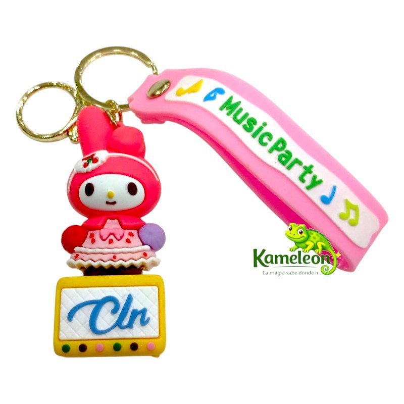 LLAVERO MY MELODY DE GOMA