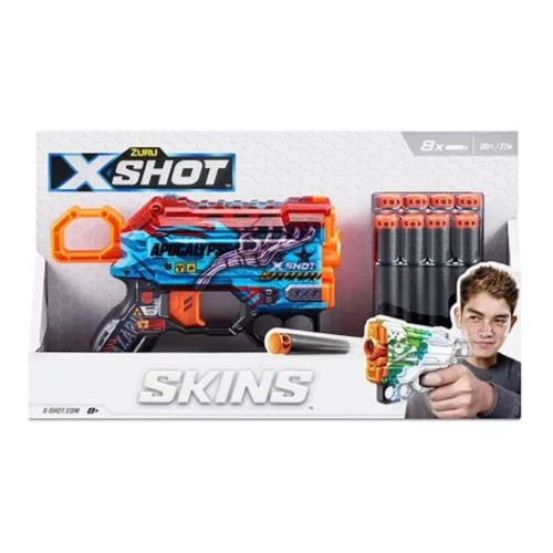 Pistola x-shot : skins mence