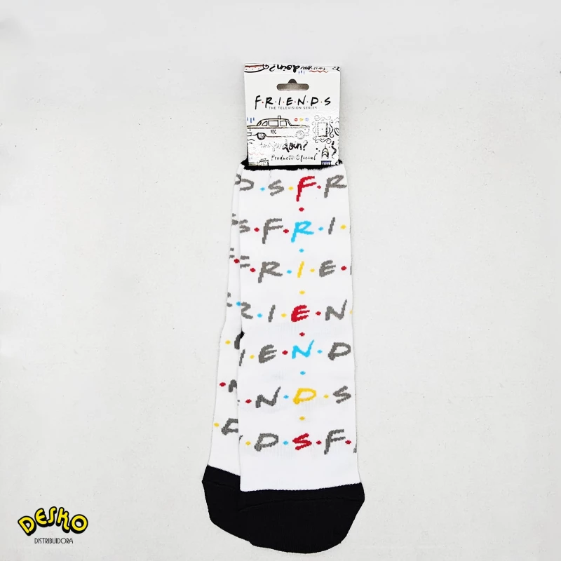 Medias largas friends logo