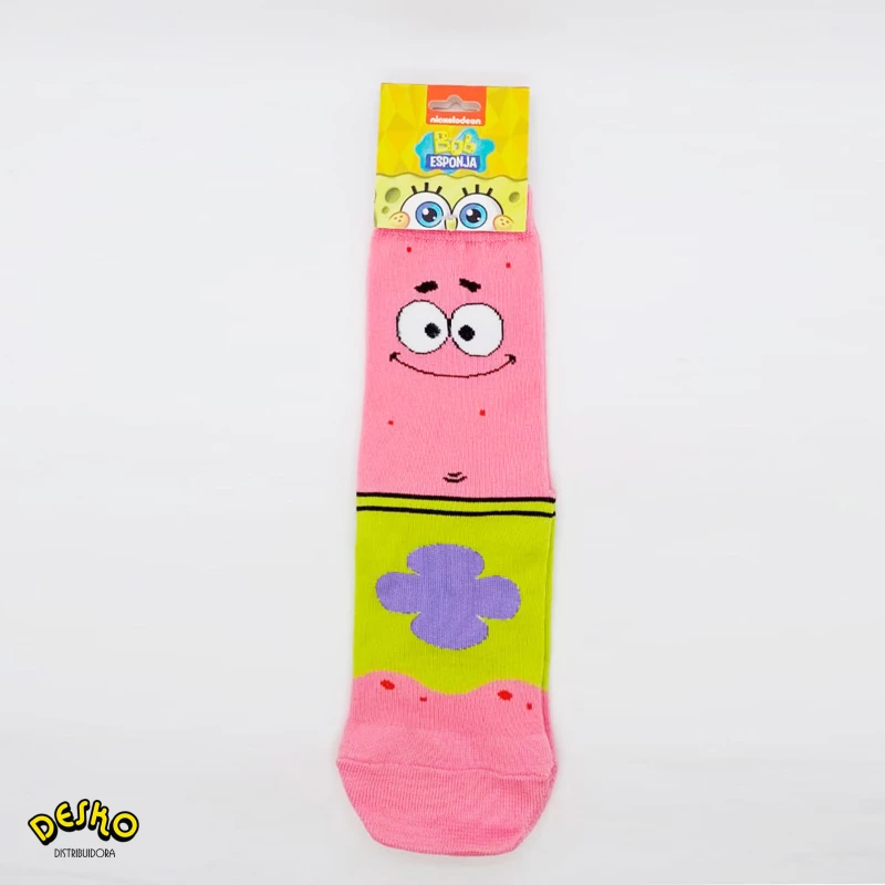 Medias largas bob esponja patricio estrella