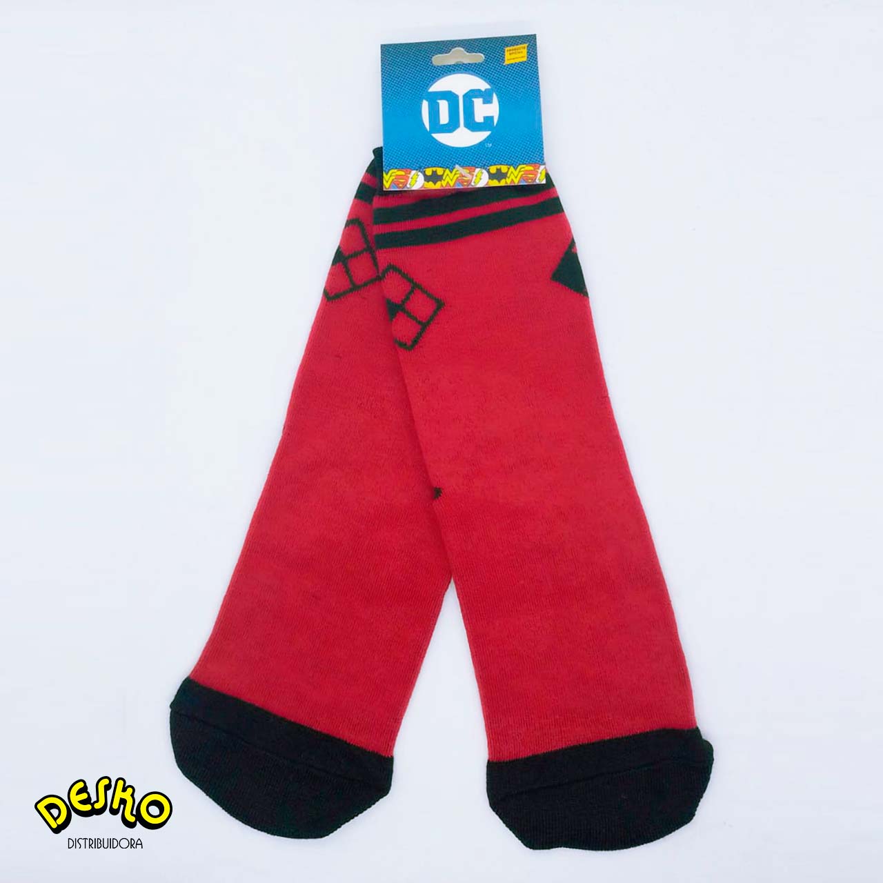 Medias largas harley queen diamantes