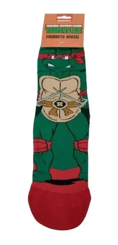 Medias largas tortugas ninja rafael