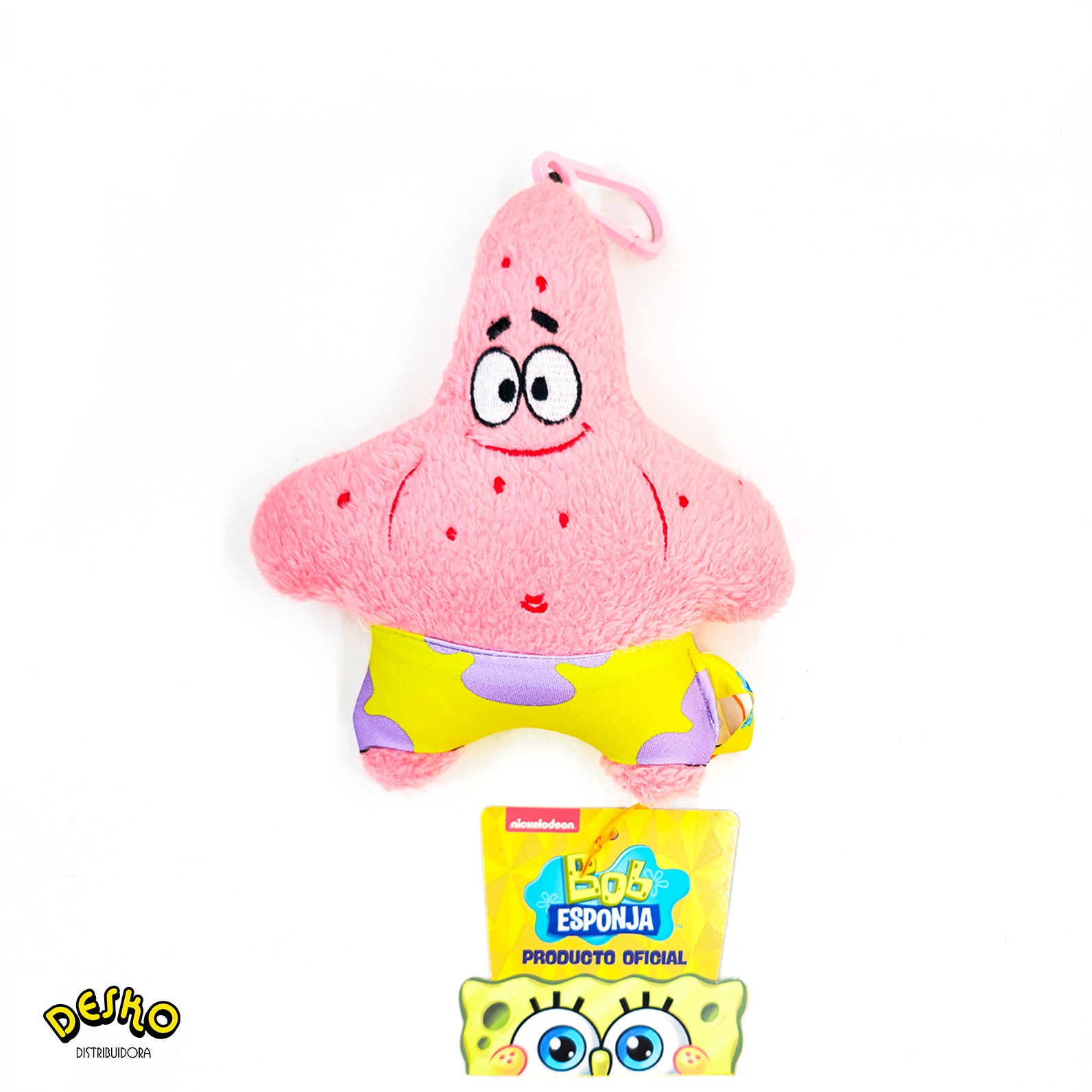Llavero peluche original patricio 