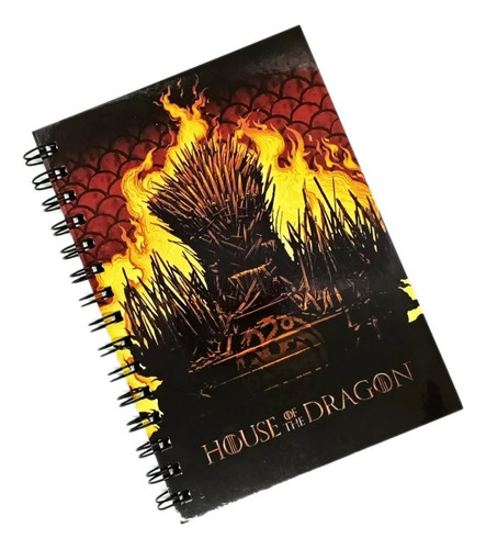 Cuaderno a5 anillado house of the dragon 