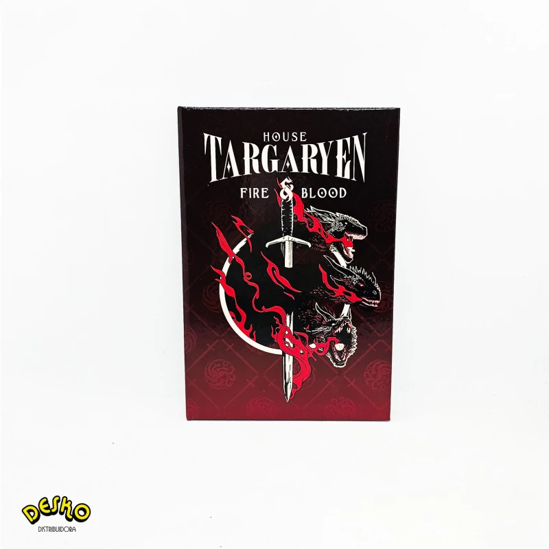 Cuaderno tapa dura house targaryen fire blood