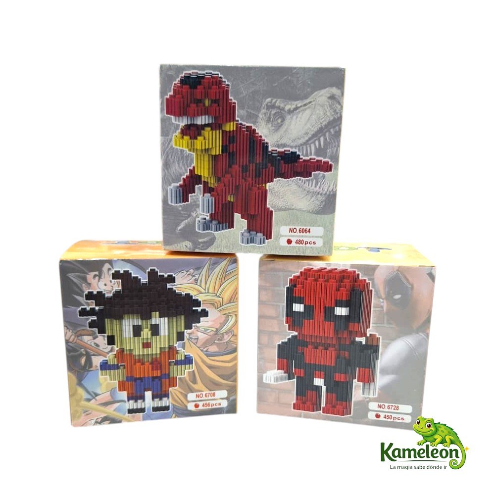 Mini bloques magic block personajes