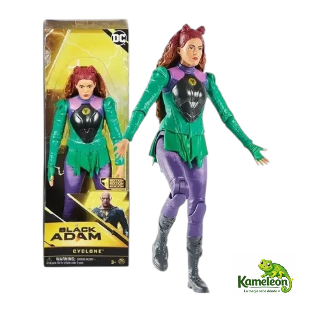 MuÑeco dc black adam cyclone