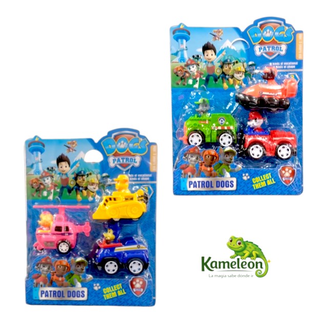 Autitos paw patrol: patrol dogs