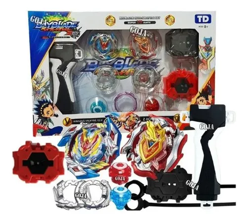 Beyblade cho-z battle set winning valkyrie.12.vi  vs.  z achilles.11. xt