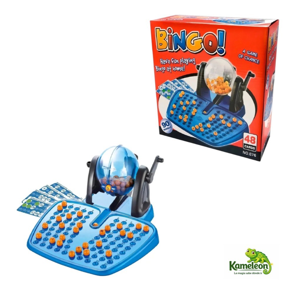 JUEGO DE MESA BINGO CON BOLILLERO
