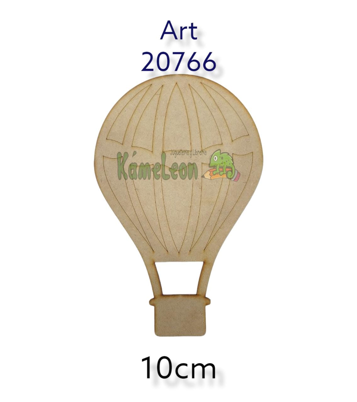 Figura globo aerostatico 10 cm 