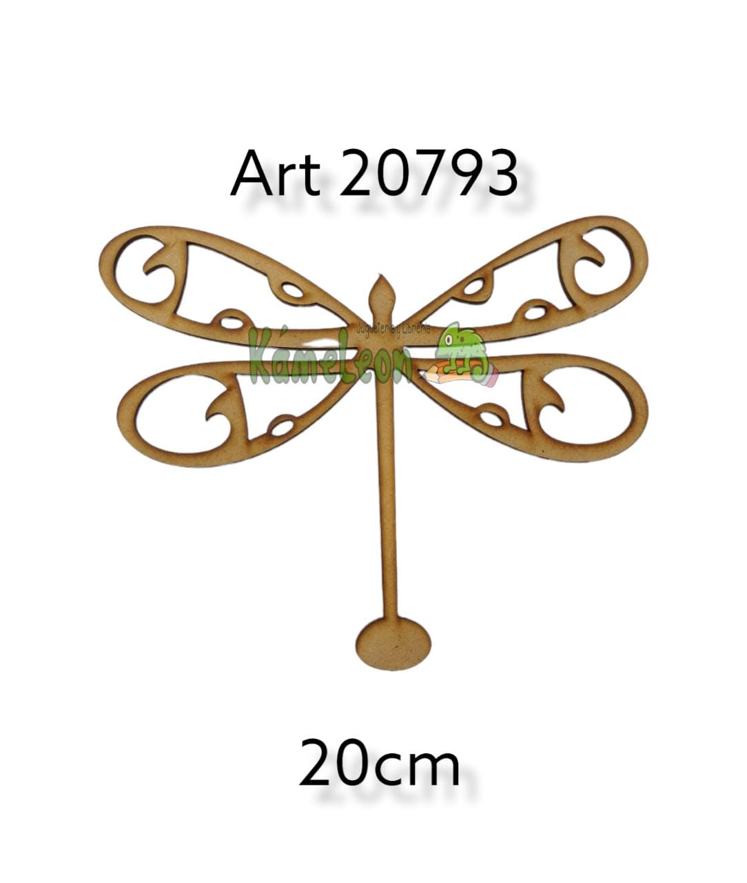 Figura libelula 20cm 