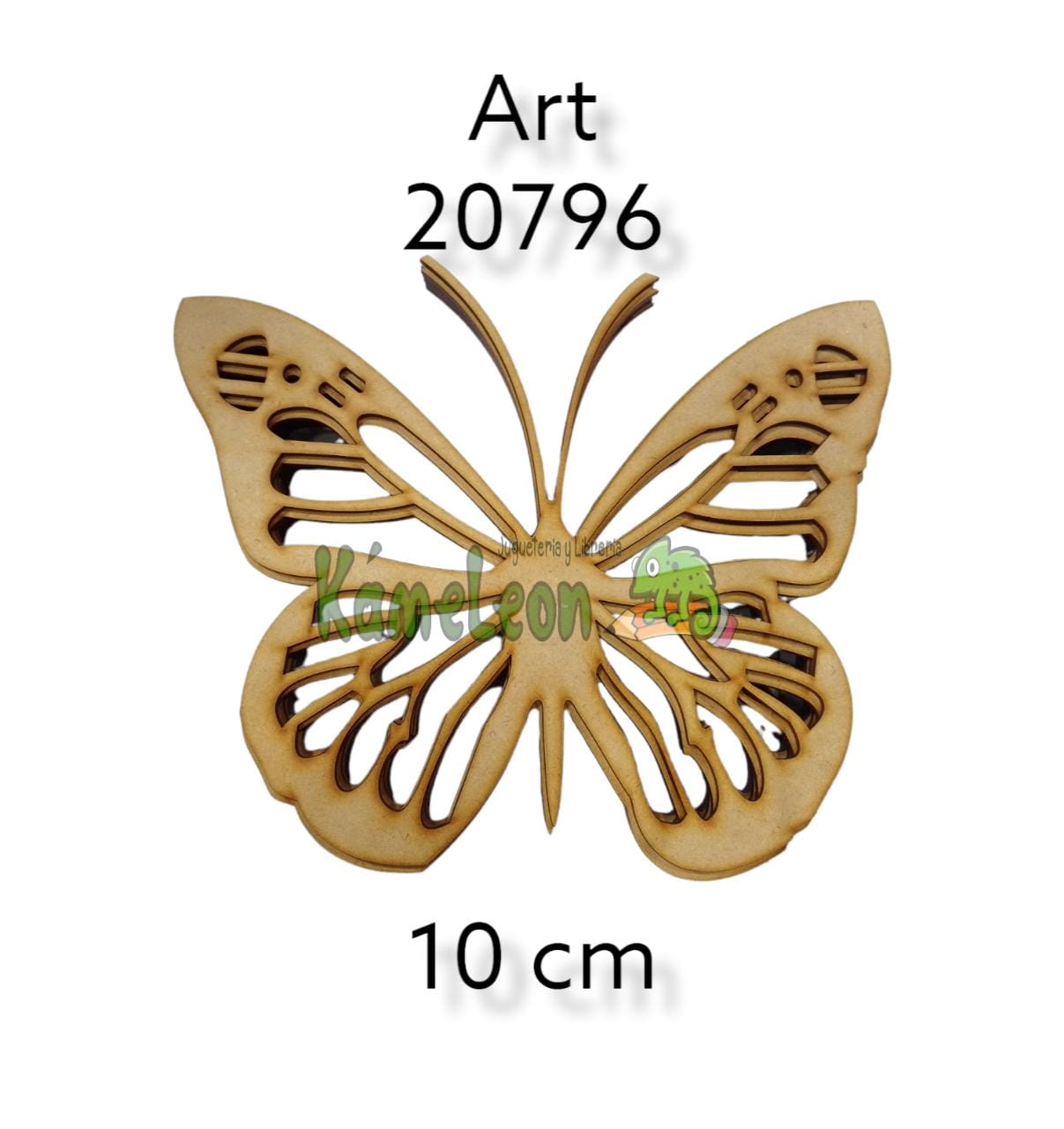 Figura mariposa fina10cm 