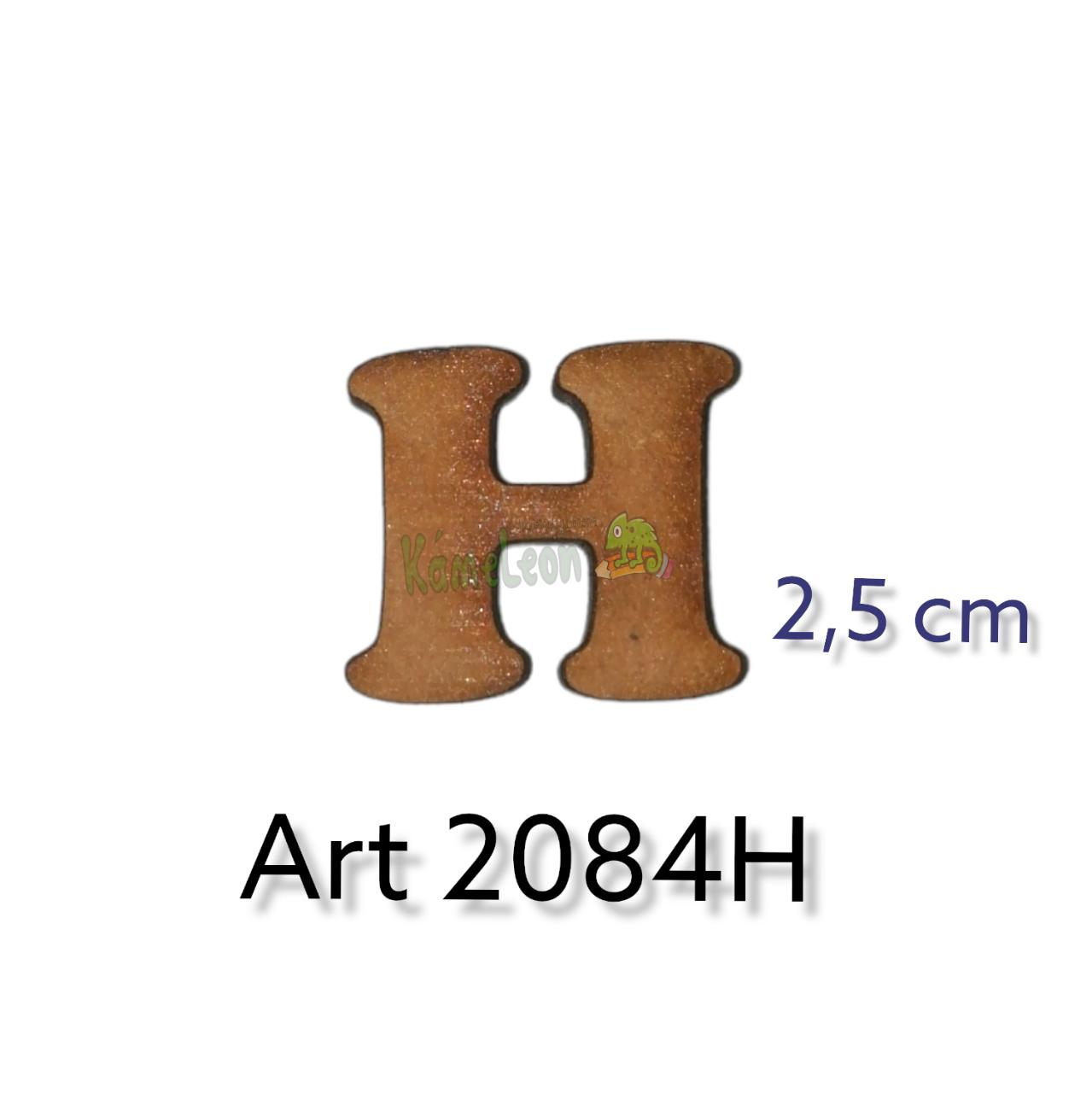 Letra 2.5 cm h 