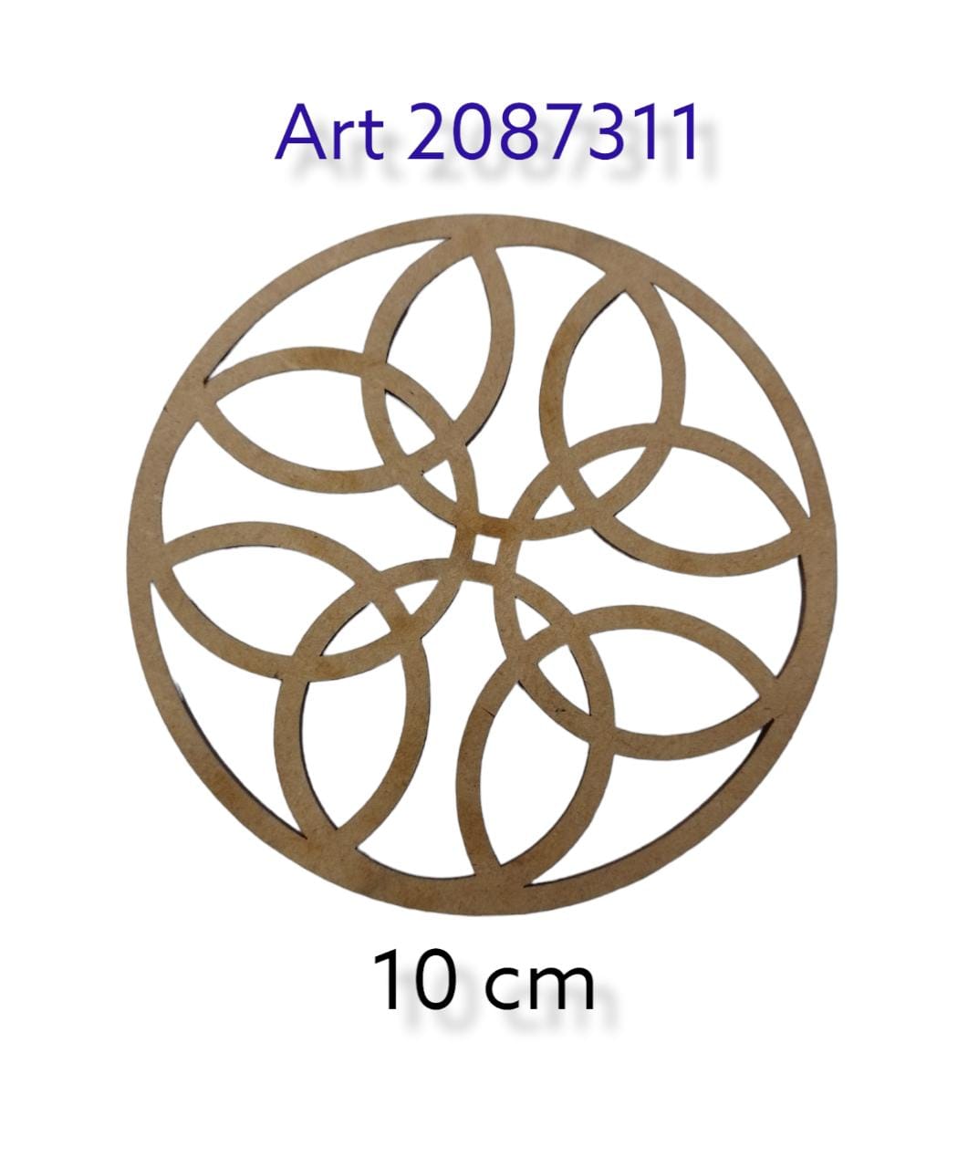 Mandala circulos 10 cm 