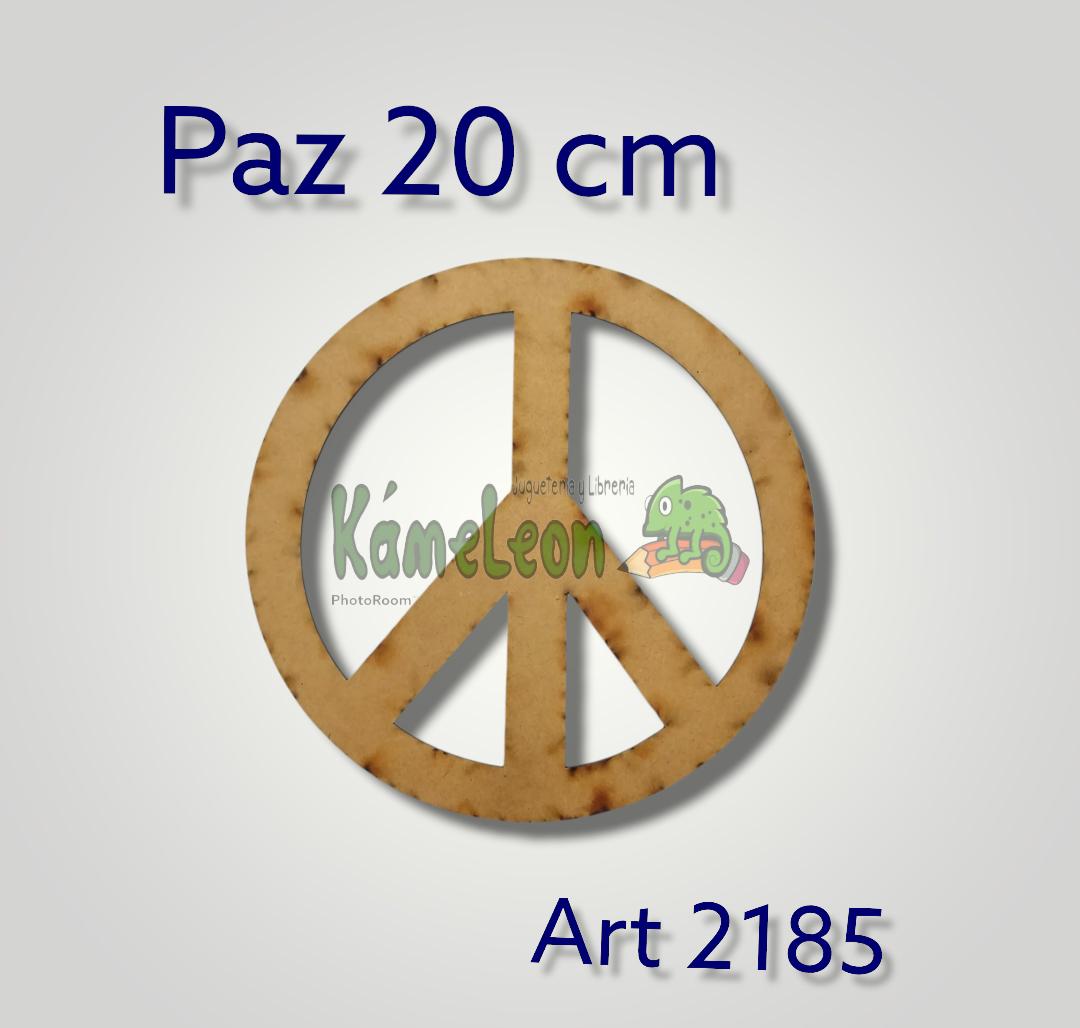 Simbolo de paz 20 cm