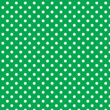 Papel de forrra verde lunares blancos