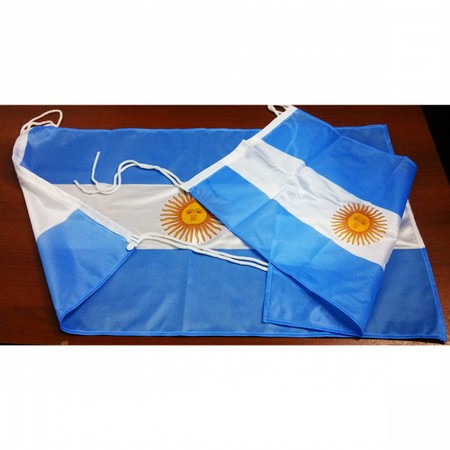 Bandera de tela  argentina 70 x 140cm.