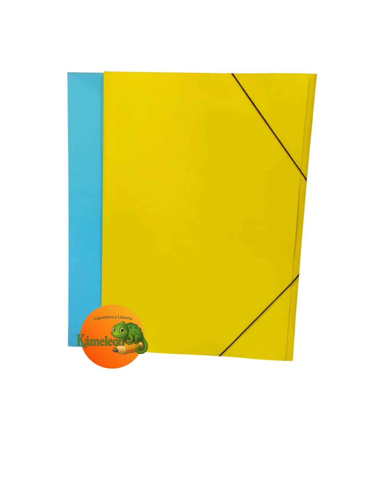 Carpeta utiloff 3 solapas c/elastico color 35x50 