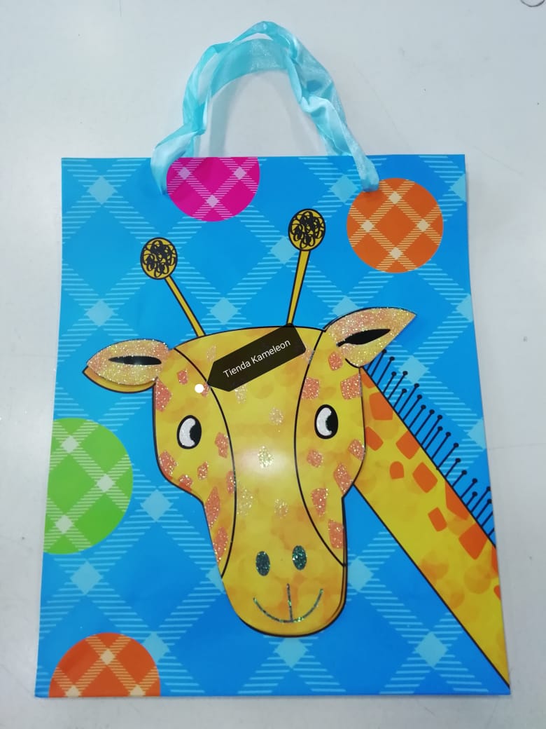 Bolsa de regalo jirafa 