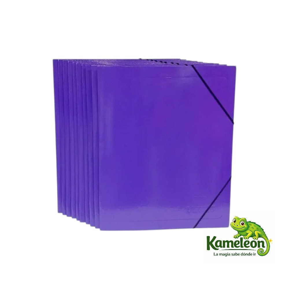 CARPETA 3 SOLAPAS A4 PRESPAN VIOLETA