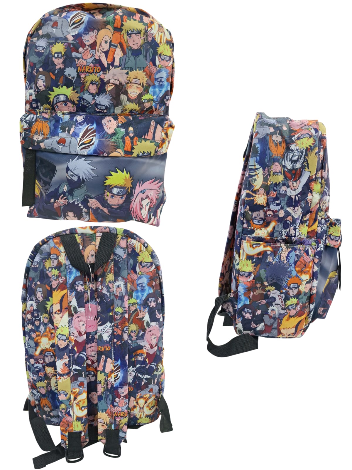 Mochila naruto espalda