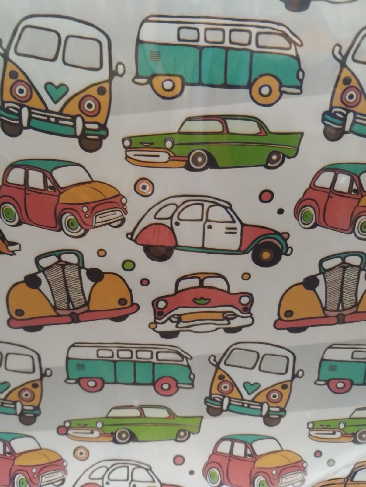 Papel de forrar con diseÑos vehiculos 50cm  x 70cm
