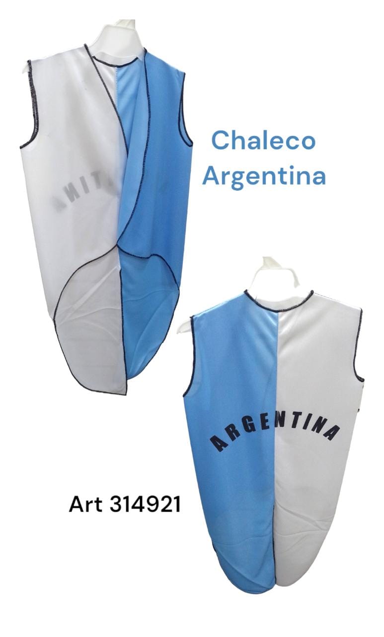 Chaleco argentina 