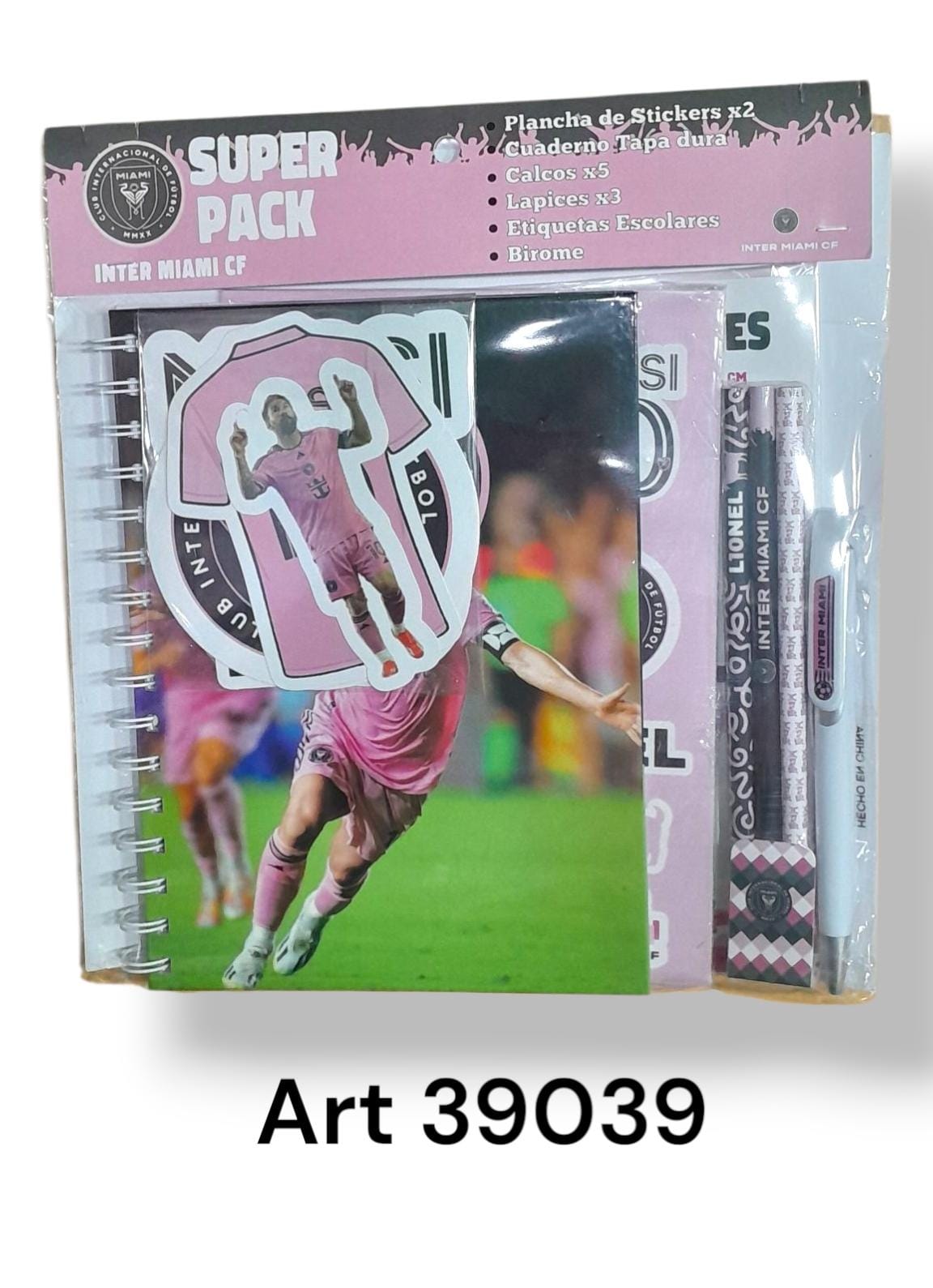 Super pack para regalo inter miami