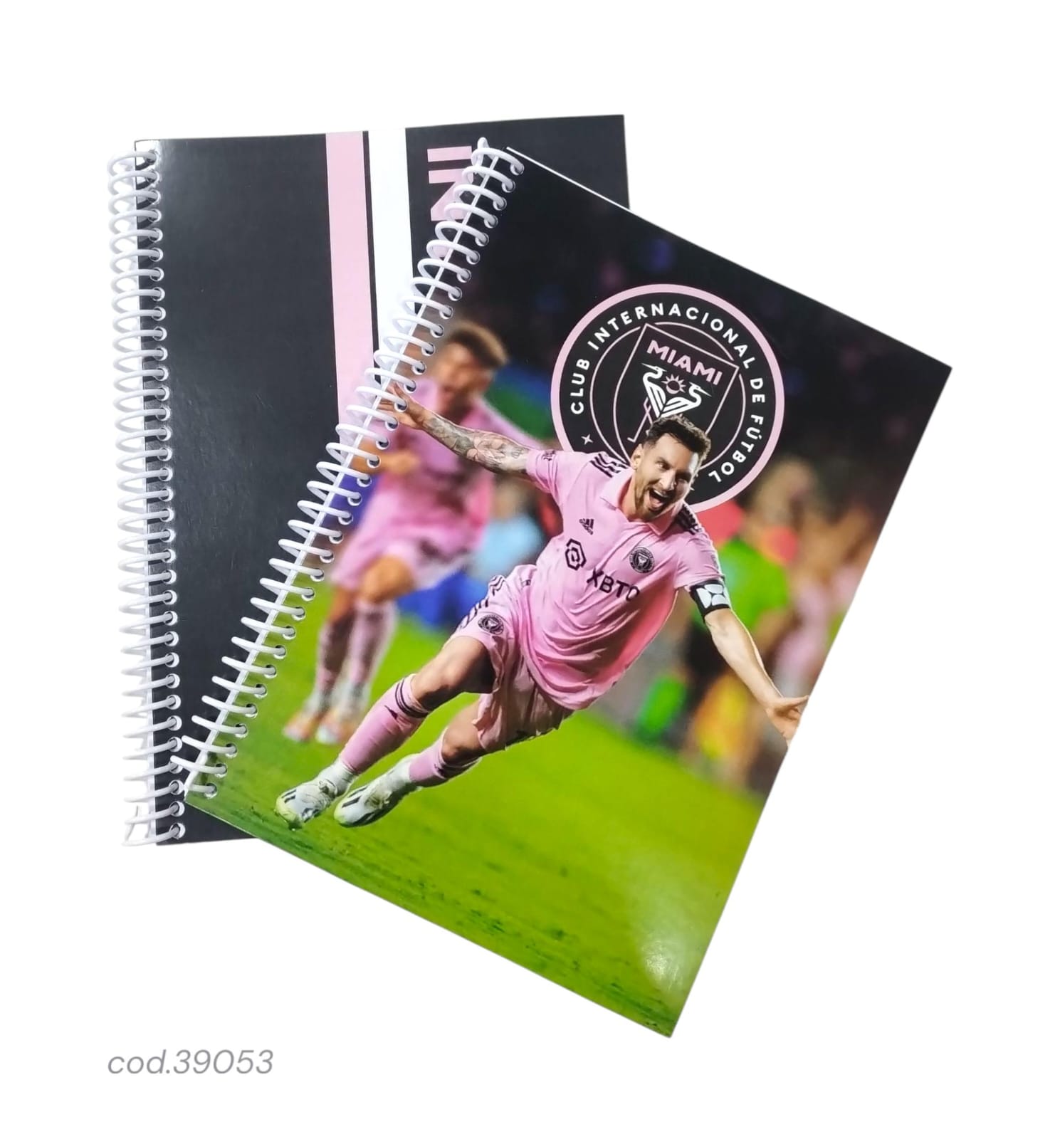 Cuaderno a5 inter miami cuadriculado