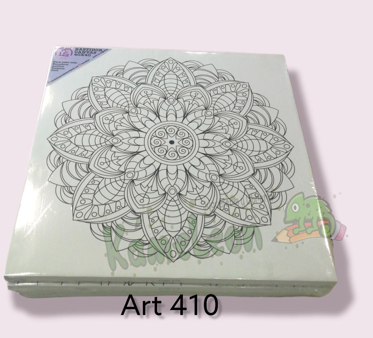 Bastidor 40x40 flor mandala  (410) 