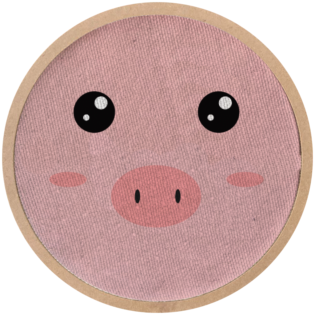 Kit de bordado grande chancho