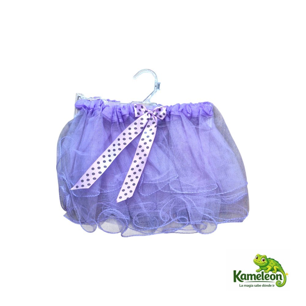 Tutu tull brillo cobina rosa - lila ( 1-6)