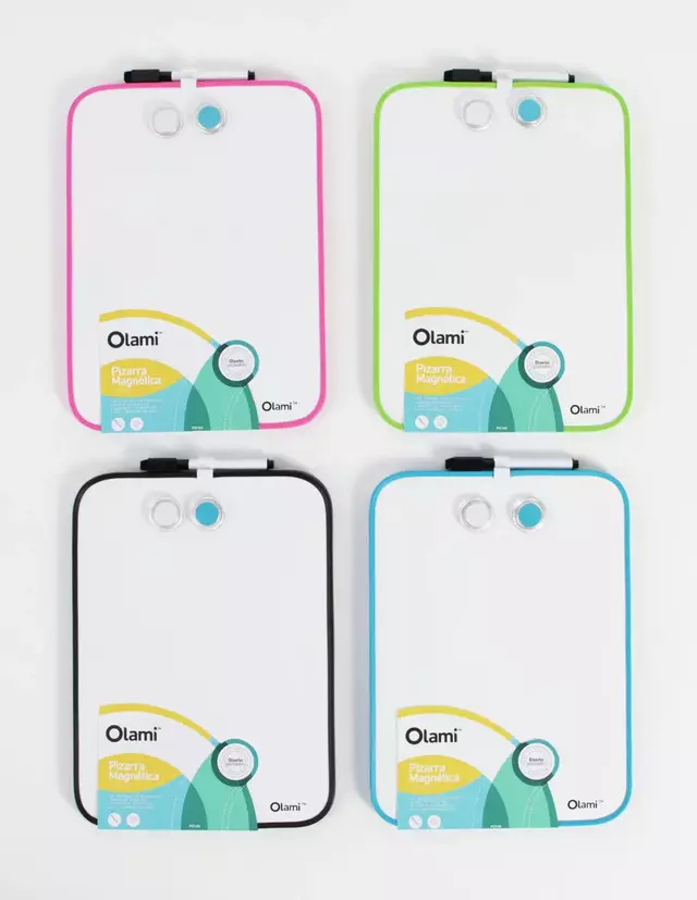 Pizarra magnetica olami 22 x 30 cm